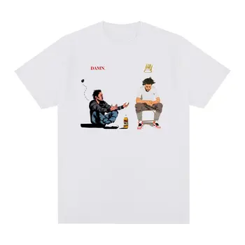 Винтажная футболка рэпера в стиле хип-хоп, Хлопковая мужская футболка с ретро-рисунком, Новая футболка, женские топы