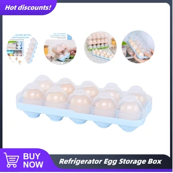 Холодильник, Ящик для хранения яиц, Контейнеры для яиц, Кухонный холодильник, Пластиковая коробка для хранения бытовой консервации, Диспенсер для продуктов 