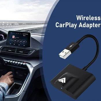 Для Android или Apple Беспроводной ключ Carplay Новый беспроводной автоматический автомобильный адаптер для Android Plug Play 5 ГГц WiFi Онлайн Обновление