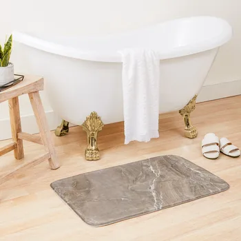коврик для ванной с коричневой мраморной текстурой, напольный коврик для унитаза, коврики для туалета в спальне