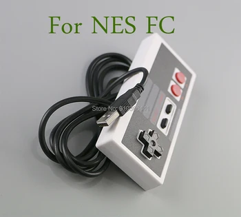 1шт Проводной USB Для Геймпада NES Controller PC/USB/Компьютерная Видеоигра NES Mando Handle Ретро USB Для Джойстика NES Controlle Manette