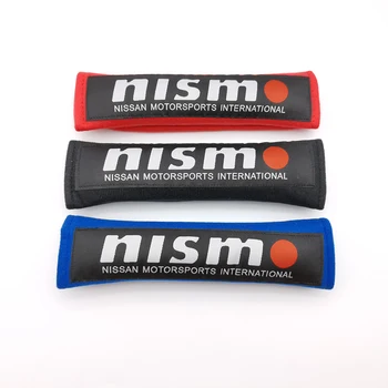 Чехол для автомобильного ремня безопасности NISMO GTR HKS в модифицированном стиле JDM, Наплечная накладка для детской утолщенной защитной вышивки из чистого хлопка