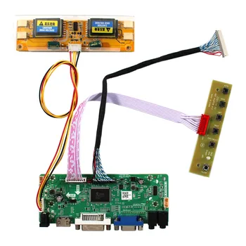 HDMI-Совместимая Плата ЖК-контроллера VGA Работает Для 1920x1080 M215HW01 V0 HM215WU1-300 LTM215HT01 MT215DW01 Плата привода дисплея