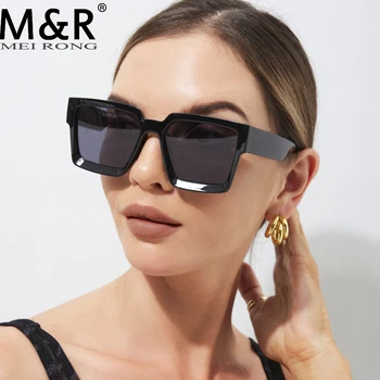Модные классические квадратные женские солнцезащитные очки с леопардовым принтом в широкой оправе для очков Летние мужские солнцезащитные очки для путешествий