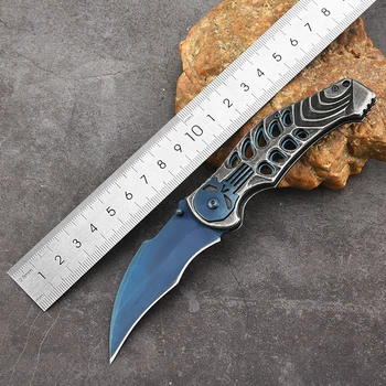 Персонализированный Уличный нож Складной нож для самообороны Нож для выживания в дикой природе Складной нож высокой твердости