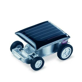 Мини Солнечный автомобиль Забавный Маленький дизайн Автомобиля на солнечной энергии Детские Игрушки Подарки на День Рождения