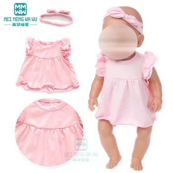 Одежда для куклы 43-45 см, кукла для новорожденных и американская кукла, модные платья и домашняя одежда в стиле 15