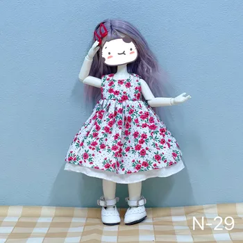 Кукольная одежда Подходит для куклы длиной 30 см 1/6 BJD, летнее милое платье, игрушки для девочек, Аксессуары для детских игрушек