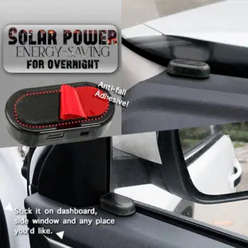 Сигнальная лампа Высококачественная сигнальная лампа системы безопасности Автомобильная светодиодная сигнальная лампа на солнечной батарее для автомобиля