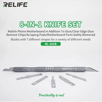 Набор ножей для процессора RELIFE RL-101B Набор резаков 