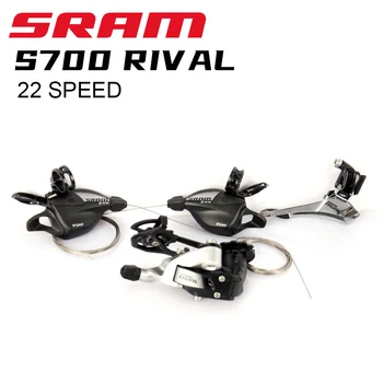 Комплект для шоссейных велосипедов SRAM RIVAL 22 2X11 Speed Groupset передний задний переключатель средней обоймы рычаг переключения передач Trigger S700 Bike Kit