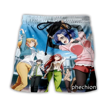 phechion Новые мужские/женские повседневные шорты с 3D принтом аниме Bokutachi no Remake, модная уличная одежда, Мужские Свободные спортивные шорты A142