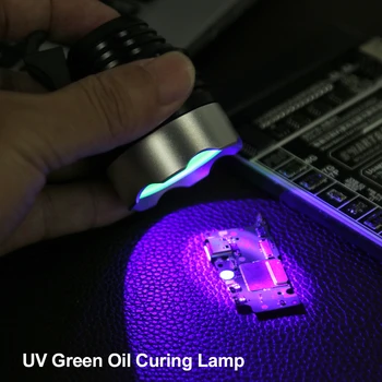 USB Лампа для УФ-отверждения клея, Классическая лампа для нагрева зеленого масла, Печатная плата, Ремонт смарт-мобильных телефонов, Практические Инструменты