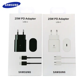 25 Вт Pd Зарядное Устройство Супер Быстрая Зарядка Адаптер Для Samsung Galaxy S20 S21 S22 S23 Note 20 Ultra 10 Plus A73 A72 A71 Z Flip Fold 4 3