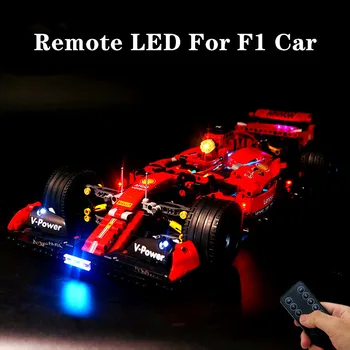 Комплект светодиодной подсветки для строительных блоков автомобиля 023005 F1 (только светодиод, без модели автомобиля)