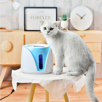 Диспенсер для воды для домашних кошек, автоматический циркуляционный фильтр, питьевая вода, Живая вода, мобильная электрическая поилка, поилка для домашних собак