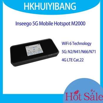 Inseego 5G MiFi Mobile Hotspot M2000 WiFi 6 Беспроводной модем Маршрутизатор Слот для sim-карты 5G с поддержкой 4G LTE Cat22
