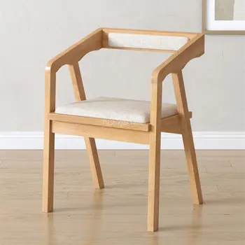 Деревянные обеденные стулья в скандинавском стиле Дизайнерские Складные Акцентные Эргономичные обеденные стулья Роскошное кресло Sillas Comedores Мебель для дома