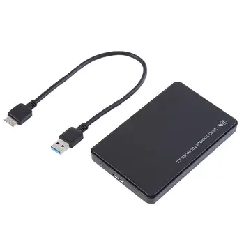 2,5-дюймовый Внешний HD-Чехол USB3.0 для SATA HDD SSD Чехол 5 Гбит/с SD-Диск Чехол Для Жесткого диска Корпус для Ноутбука Настольный ПК