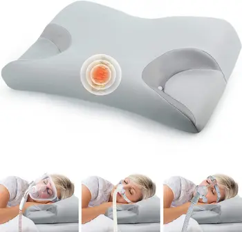 Подушка CPAP для сна Эргономичная Шейная Подушка для облегчения боли в шее и Плечах Ортопедическая Поддерживающая Подушка для Боковых Шпал