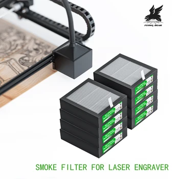 Качественный сменный HEPA-фильтр Flying Bear для лазерного гравировального станка LaserMan Laser Engraver Дымоочиститель
