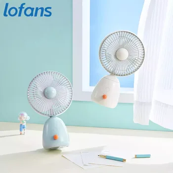 Настольный вентилятор YouPin Lofans Smart Timing Wireless Может добавлять Эфирное масло С помощью лампы Ambience Регулируемый Осциллирующий вентилятор Для отвода тепла