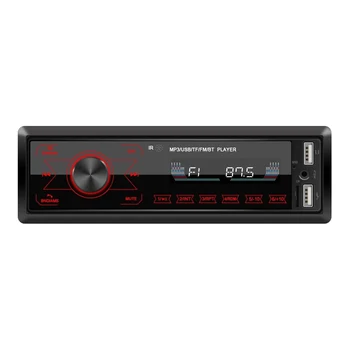 Автомобильная стереосистема Bluetooth, автомобильное радио с сенсорным экраном, Bluetooth 4X60 Вт, 7 цветов, 2USB/SD/AUX, громкая связь Bluetooth