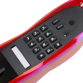 Стационарный телефон Red Lips, настольный телефон в европейском стиле для домашнего офиса