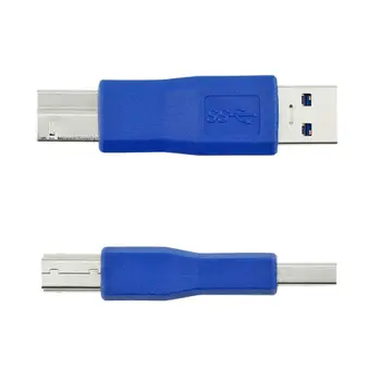 К высококачественному разъему USB 3.0 типа A, к разъему типа B, к адаптеру USB 3.0, конвертеру, переходнику.AF к BM