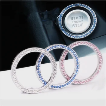 Автомобильное бриллиантовое декоративное кольцо в один клик для hyundai accent 1994 2000 i30 2007 2012