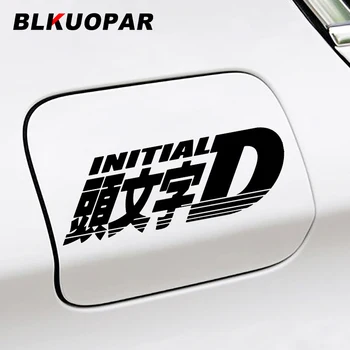 BLKUOPAR Initial D С персонажами японского аниме, автомобильные наклейки, водонепроницаемая солнцезащитная наклейка на окна, Багажник, шлем, украшение для мотоцикла