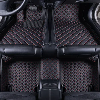 Изготовленные на Заказ Кожаные Автомобильные Коврики для Range Rover Sport 2010-2013 Автоаксессуары Tapete Automotivo Para Carro Для укладки интерьера