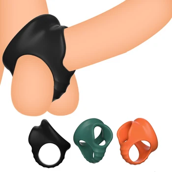 Кольцо для пениса, Многоразовое Силиконовое кольцо для спермы, кольцо для члена, Кольцо для эрекции, Увеличение пениса, Задержка эякуляции, секс-игрушки для мужчин, кольцо для члена