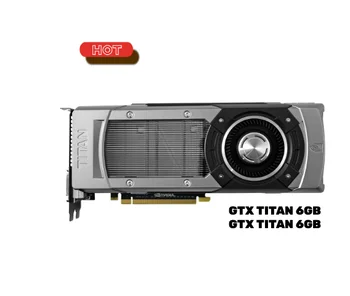 Видеокарта NVIDIA GTX Titan 6GB для рендеринга с глубоким обучением Используемая видеокарта GTX Titan 6GB