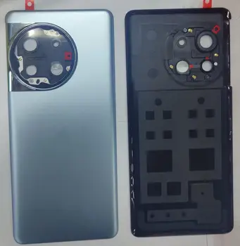 Оригинальная крышка Для OnePlus 11 Задняя Крышка батарейного отсека + Рамка камеры Задняя крышка Корпуса Чехол Для OnePlus 1 + 11 Замена крышки батарейного отсека