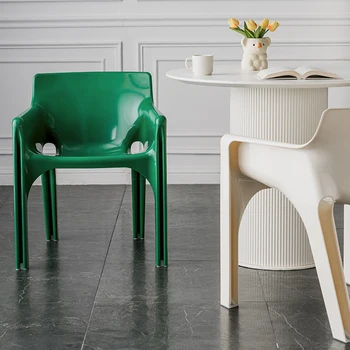 Акриловый Пластиковый стул для отдыха в скандинавском стиле для геймеров в спальне, Подлокотник для обеденного стола, Офисное Дизайнерское кресло, Современная мебель Muebles в скандинавском стиле