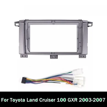 рамка автомагнитолы Android для Toyota land cruiser 100 GXR 2003 2007
