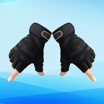 Перчатки для поднятия тяжестей, 1ШТ Для мужчин/женщин, езда на мотоцикле, Портативные Принадлежности для гантелей, Перчатки с костяшками пальцев