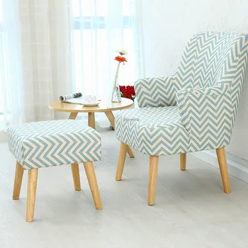 Модный диван для гостиной Скандинавский односпальный диван-кресло Минималистичная мебель для гостиной Ленивый диван Кухонные обеденные стулья CN