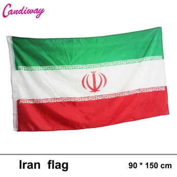 ФЛАГ ИРАНА 3X5 ИРАНСКИЕ ФЛАГИ, Персидский флаг, баннер размером 3x5 футов, флаг из полиэстера, Латунные втулки, наружная дверь в помещении