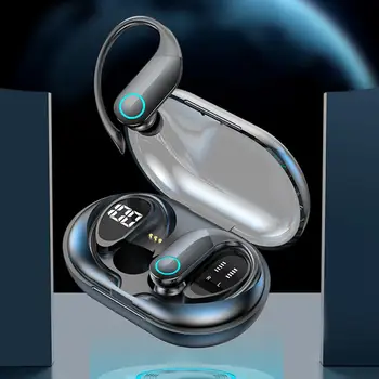 Беспроводные наушники 1 комплект Портативные Bluetooth-совместимые 5.3 Стабильная передача с низкой задержкой Беспроводные гарнитуры для бизнеса