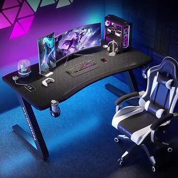 Современные игровые столы из углеродного волокна для офисной мебели, столы для киберспорта, Простота в быту, Спальня, Многофункциональный компьютерный стол