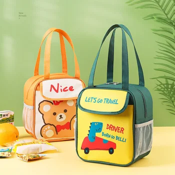 Утолщенная Изолированная сумка для ланча с ящиком для хранения bento cute bag