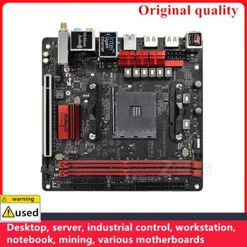 Используется для материнских плат ASROCK X370 Gaming-ITX/ac Gaming-ITX MINI ITX С разъемом AM4 для настольной материнской платы AMD X370 M, 2 NVME USB3.0