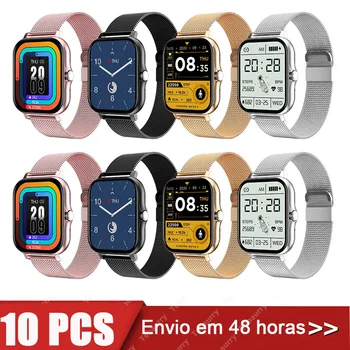 Смарт-часы Y13 для мужчин и женщин в подарок Спортивные Смарт-часы для фитнеса с сенсорным экраном, звонки по Bluetooth, цифровые часы, наручные часы