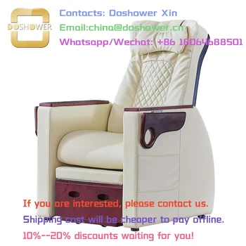 Педикюрный стол и стул, набор педикюрного массажного кресла Human Touch, спа для ног Без сантехники, Педикюрное кресло от поставщика