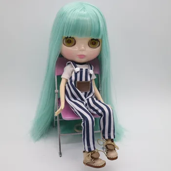 совместное тело Обнаженной Куклы Блит 87 зеленых волос Фабричная кукла Подходит Для Девочек