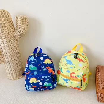 Детские рюкзаки с героями мультфильмов для подростков, динозавр, милый школьный ранец для детского сада, Водонепроницаемые детские сумки для книг, сумка для мальчиков и девочек с животными