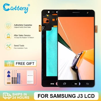 1шт Протестированный 5,0-Дюймовый OLED-Дисплей Для Samsung Galaxy J3 Pro Lcd J3110 С Сенсорным Экраном и Цифровым Преобразователем В Сборе С Заменой Инструментов