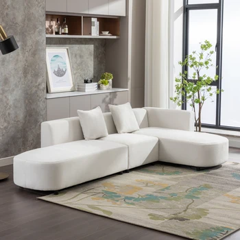 Роскошный диван с обивкой для гостиной в современном стиле